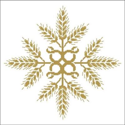 (image for) Floral Ornamental #071 Golden Wheat